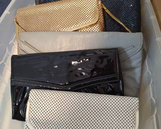 Many beautiful vintage purses