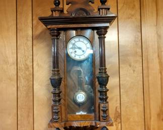 We have two beautiful wall clocks