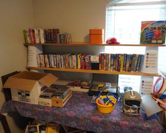 DVD, VHS, toys
