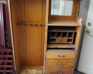 vintage gun cabinet