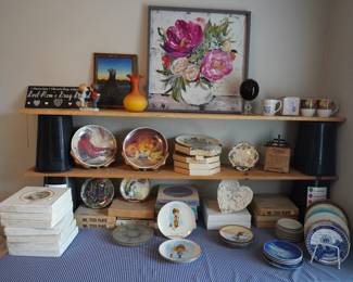 plates and decor