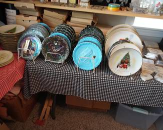 Carnival and Fenton plates
