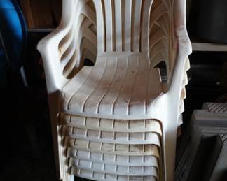 stacking plastic chairs