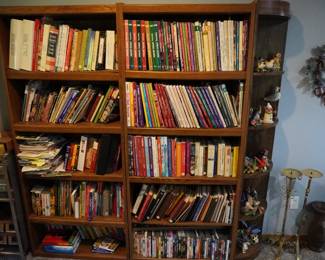 books, book cases