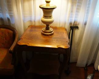 lamp, table