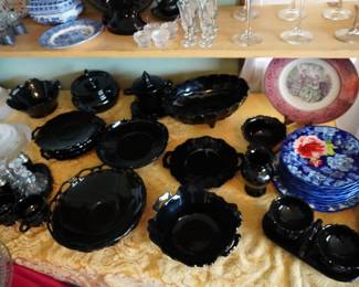 glassware Black Amethyst