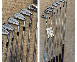 Collectible Ben Hogan irons. These are retired. They are three through nine irons  plus equalizer.!