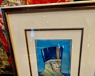 Various signed prints by St. Claire Cemin