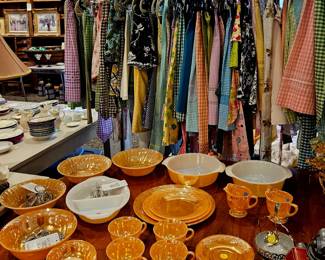 Vintage apron collection