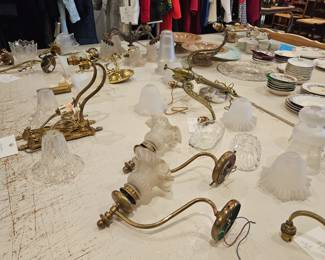 Various vintage and antique lighting options