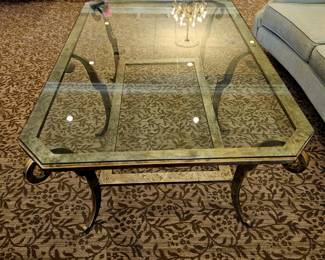 Stunning oversized coffee table rectangular