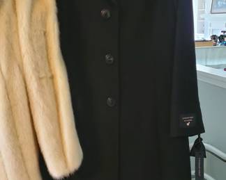 Cashmere dress coat