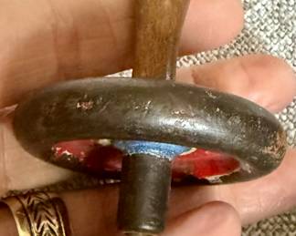 Antique spinning top