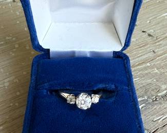 14K & Diamond Engagement Ring