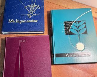 1950S MICHIGAN STATE UNIVERSITY YEARBOOKS