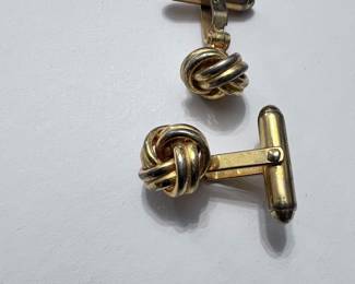 Costume jewelry including these christian dior cuff links