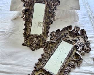 18th Century Italian Baroque Mirrors
We have a pair.