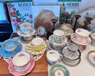 Tea cups collection