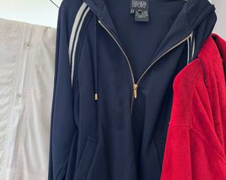 CLOTHING WAS STILL HANGING WITH THE DRY CLEANER BAGS ON THEM! PRESTIGE CONDITION. MOST CLOTHING IS LARGE AND XLARGEL SOME MEDIUMS ALL IN GREAT SHAPE. BRANDS LIKE RALPH LAUREN, CHRISTIAN DIOR, ST. JOHNS, NEIMAN MARCUS, NORDSTROMS, ESKANDAR, SO MANY MORE! ... SILK, LINEN, LEATHER
