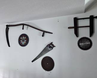 Vintage clamp / Saws etc.