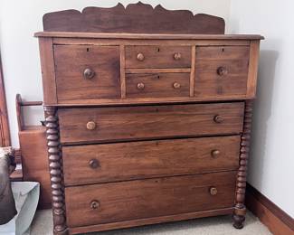Antique 7 drawer dresser