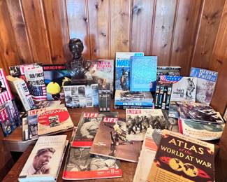 Old magazines including Life