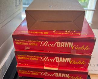 Nordost red dawn speaker cables - multiple boxes 