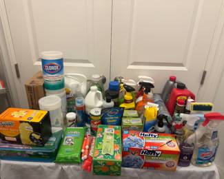 Cleaning supplies