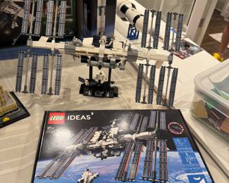 International space station Lego set 