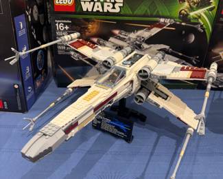 Star Wars Lego set with box and booklet 