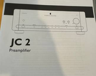 halo by parasound jc2 preamplifier - new in box 