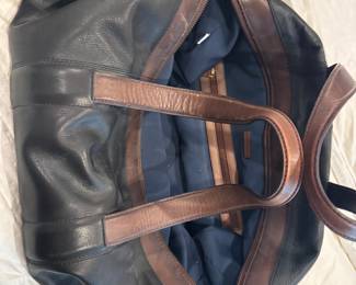 Cole haan small leather duffle