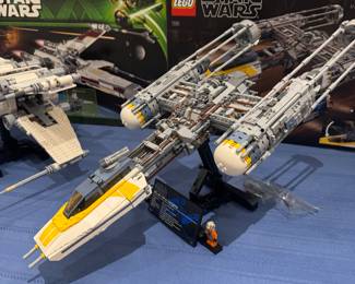 Star Wars Lego set with box and booklet 