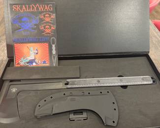 Scallywag tactical boarding ax with original box 