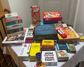 board games and puzzles