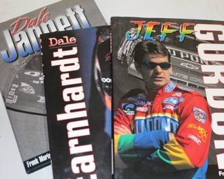 NASCAR books $5.00 each