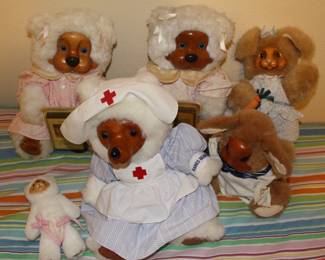 Various Raikes Bears, priced individually