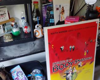 Toys,sci Fi and fantasy movie posters , Disney memorabilia