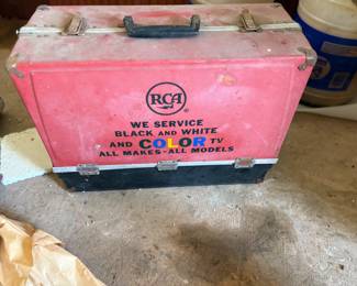 . . . RARE FIND! -- salesman's tube case