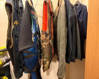. . . great vests and jackets