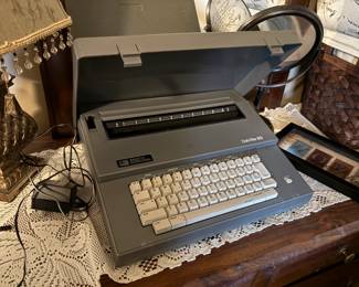 . . . vintage electric typewriter