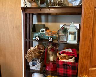 . . . bookshelf filled with treasures
