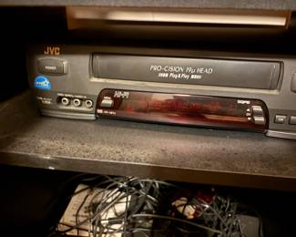 . . . JVC VHS player