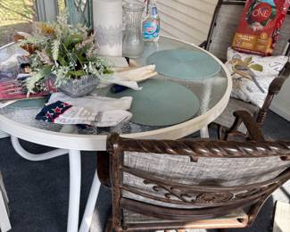 . . . patio table