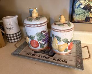 . . . great canisters