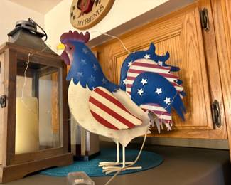 . . . three -- very patriotic