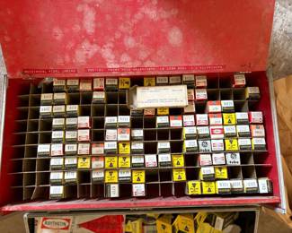 . . . with dozens of vintage tubes