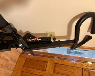 . . . Power Rider exercise equipment