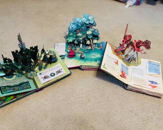 Vintage pop up books