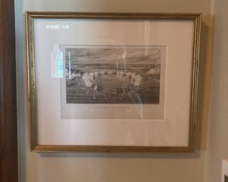 Framed wall art